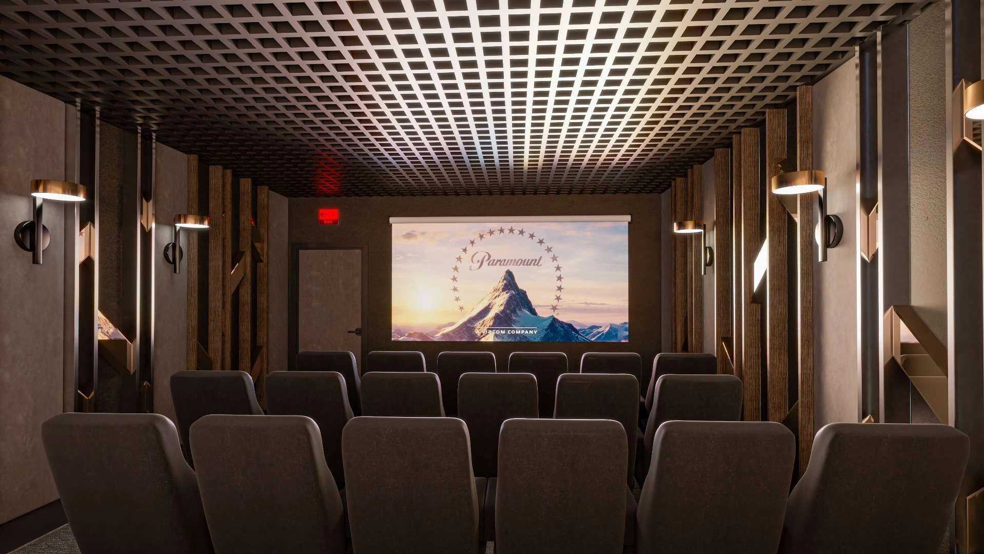 Luxurious luxury apartment complex in Antalya