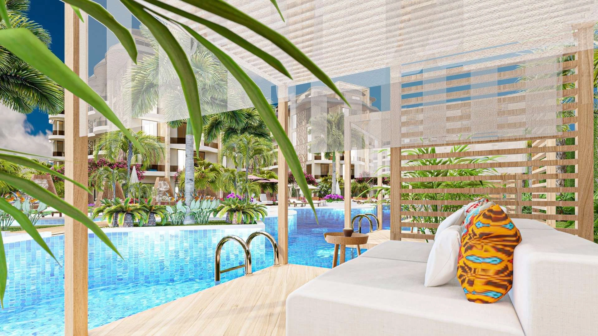 Business class project in Oba area of Alanya