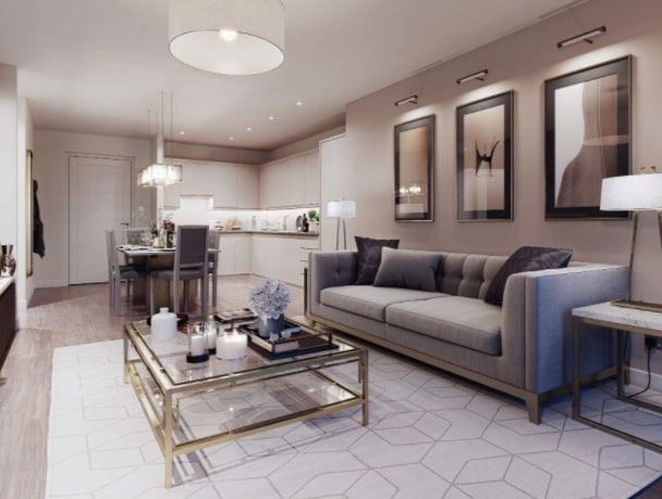 Stylish 71 m2 apartment after renovation in Birmingham