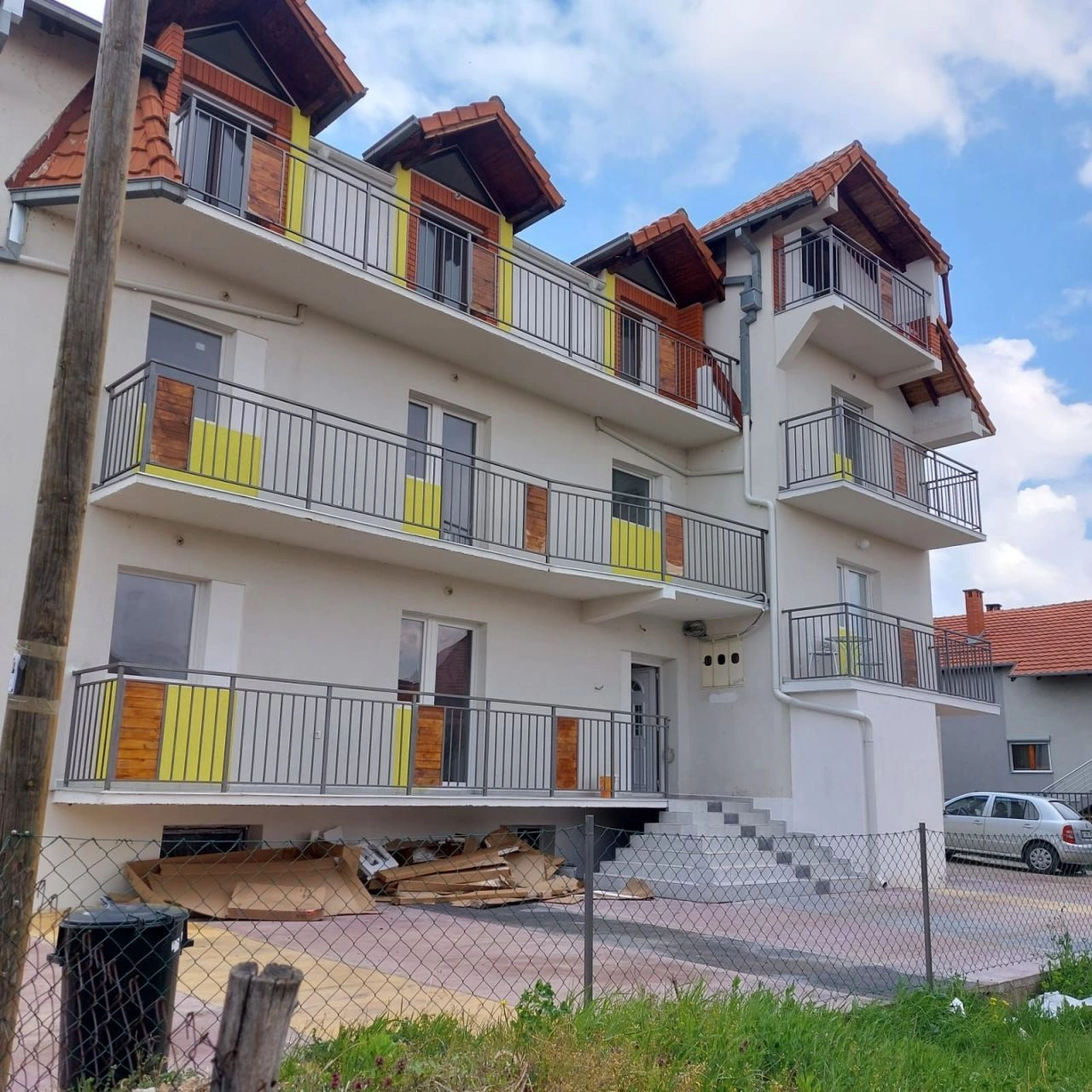 Apartment 2+1 in new building in quiet area of Nis, Serbia