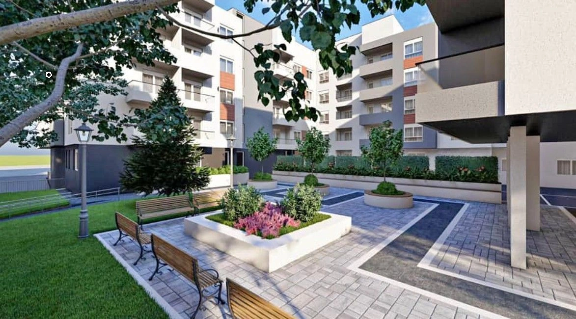 Apartment 1+1 in new residential complex of Nis, Serbia