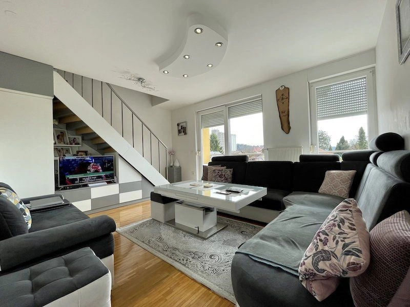 Duplex apartment 100 m2 near the capital