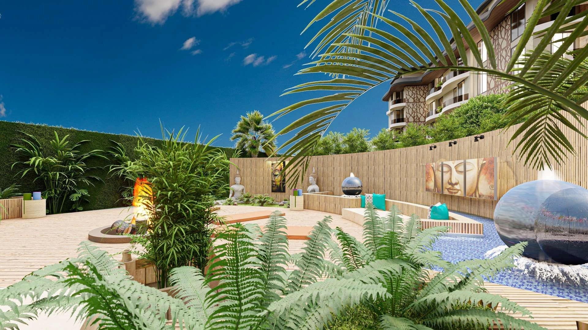 Business class project in Oba area of Alanya