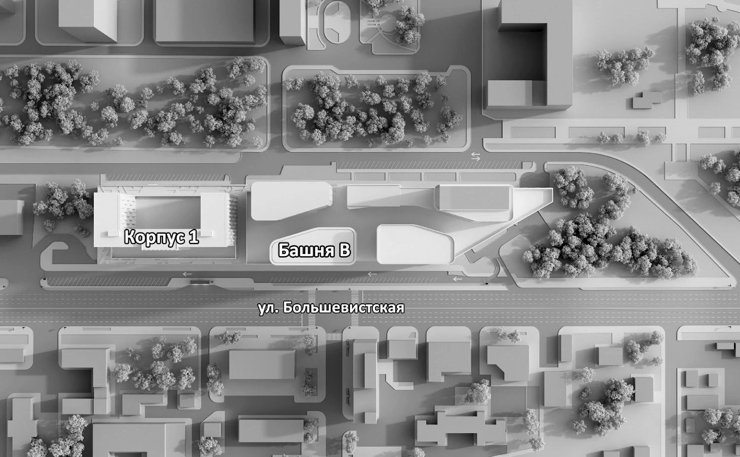 Residential complex, unique development