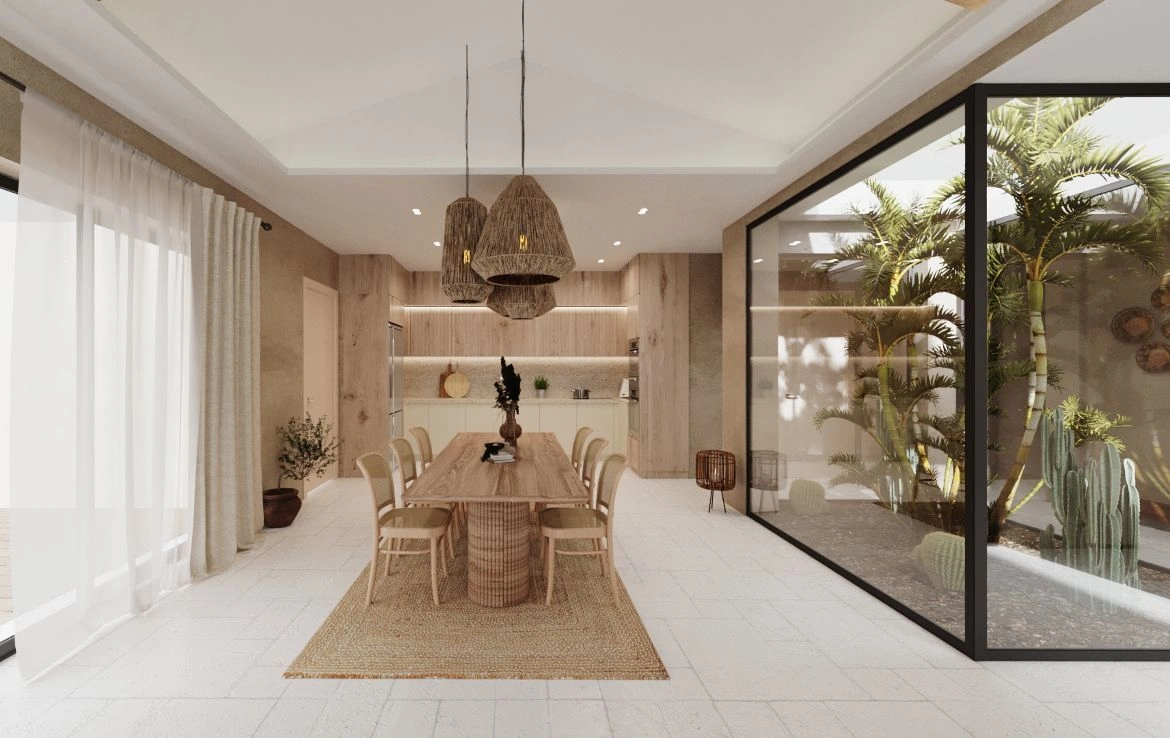 Stunning complex of villas in Bodrum seashore, Turkey