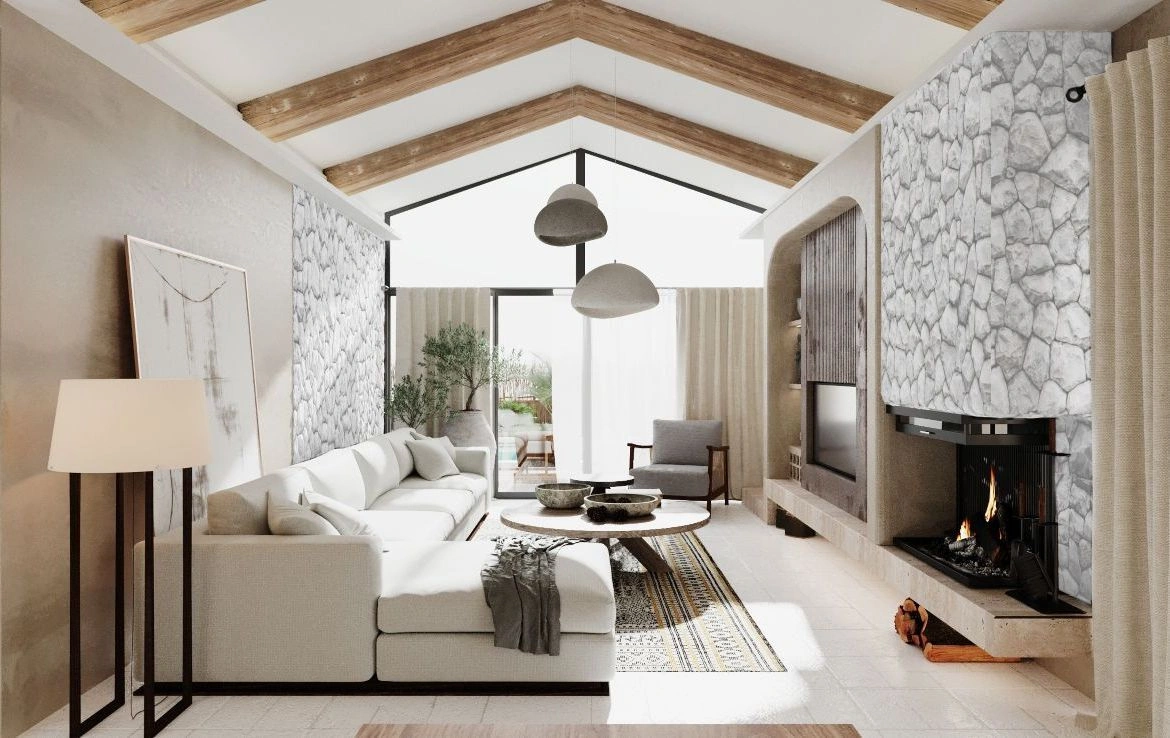 Stunning complex of villas in Bodrum seashore, Turkey