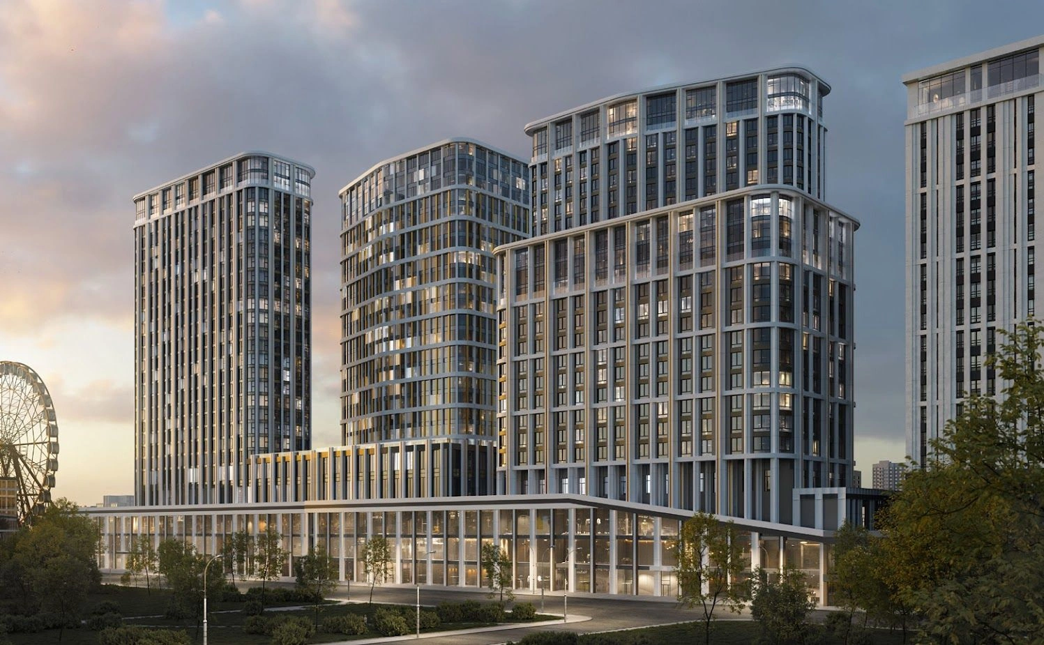 Residential complex, unique development