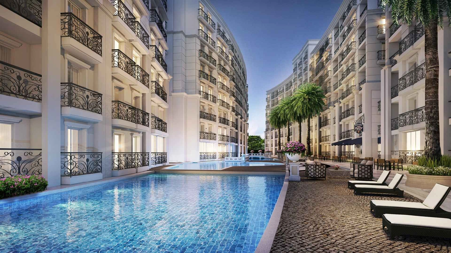 Luxury complex in center of Pattaya, Thailand