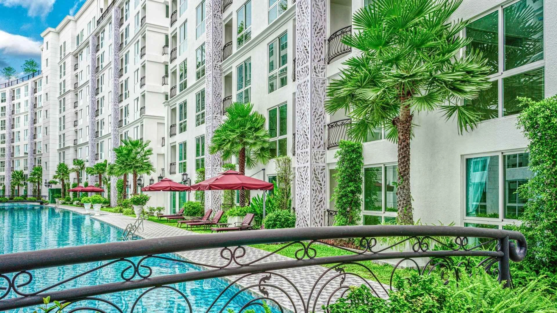 Luxury complex in center of Pattaya, Thailand