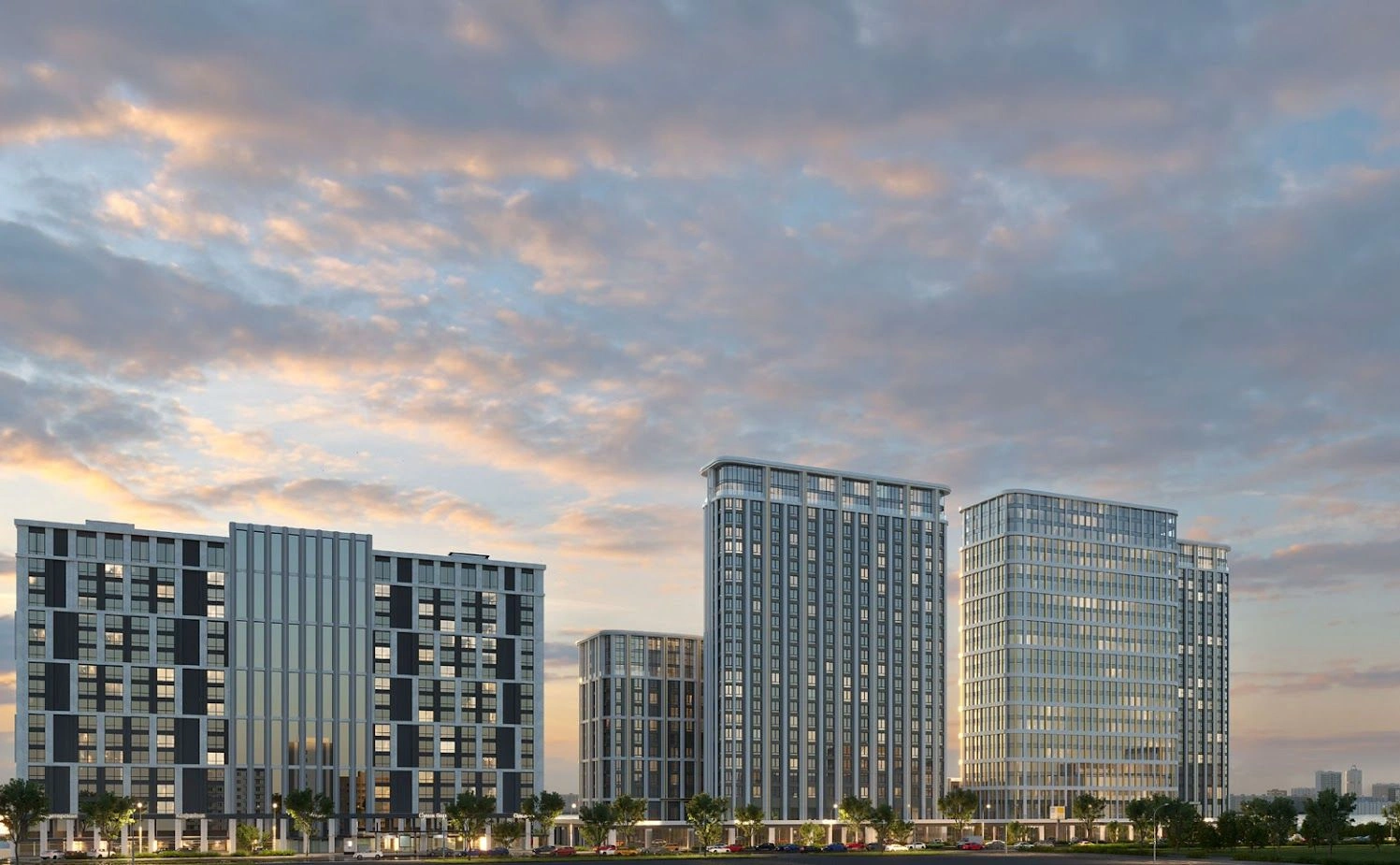 Residential complex, unique development