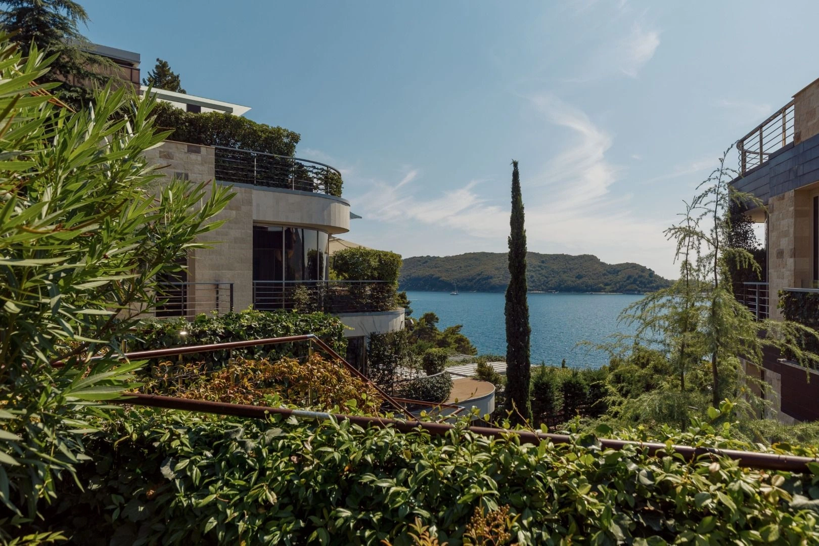 Elite complex on Zavala peninsula of Montenegro