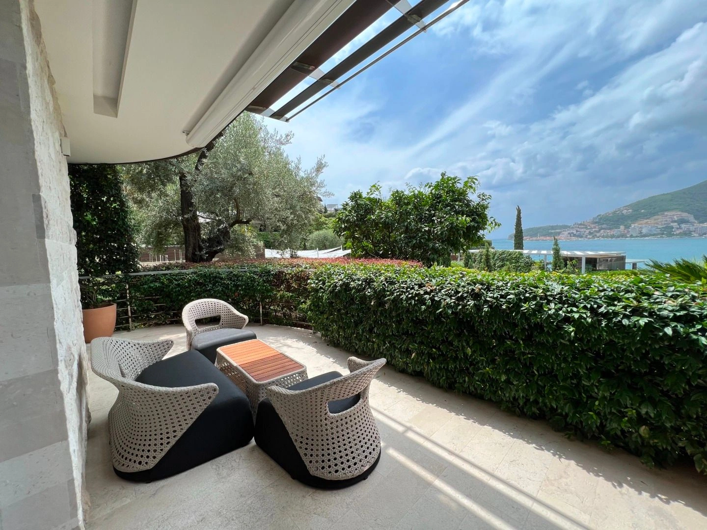 Elite complex on Zavala peninsula of Montenegro