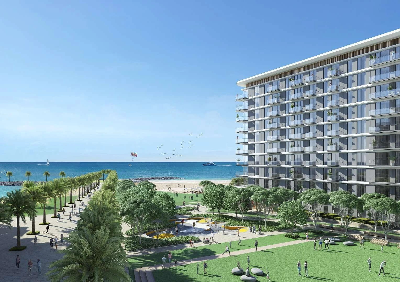 New residential complex with hotel services