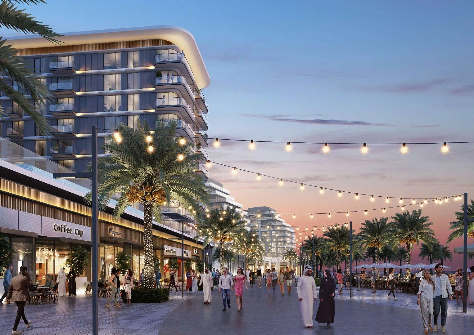 New residential complex with hotel services