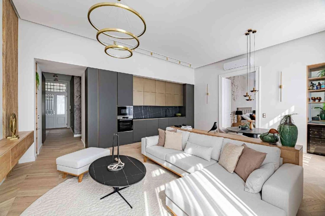 Apartamento de 104 m2 en un edificio histórico de Budapest, Hungría