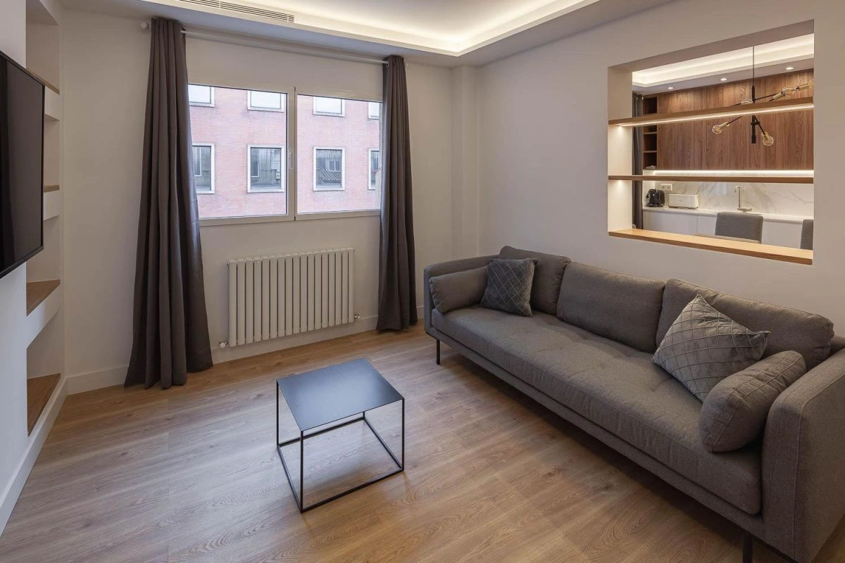 Luxury 2+1 apartment overlooking the city of Madrid