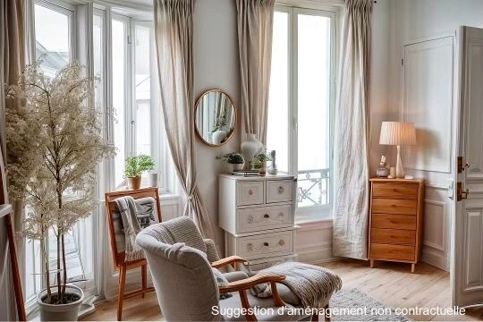 Refreshed apartment 2+1 in Paris, France