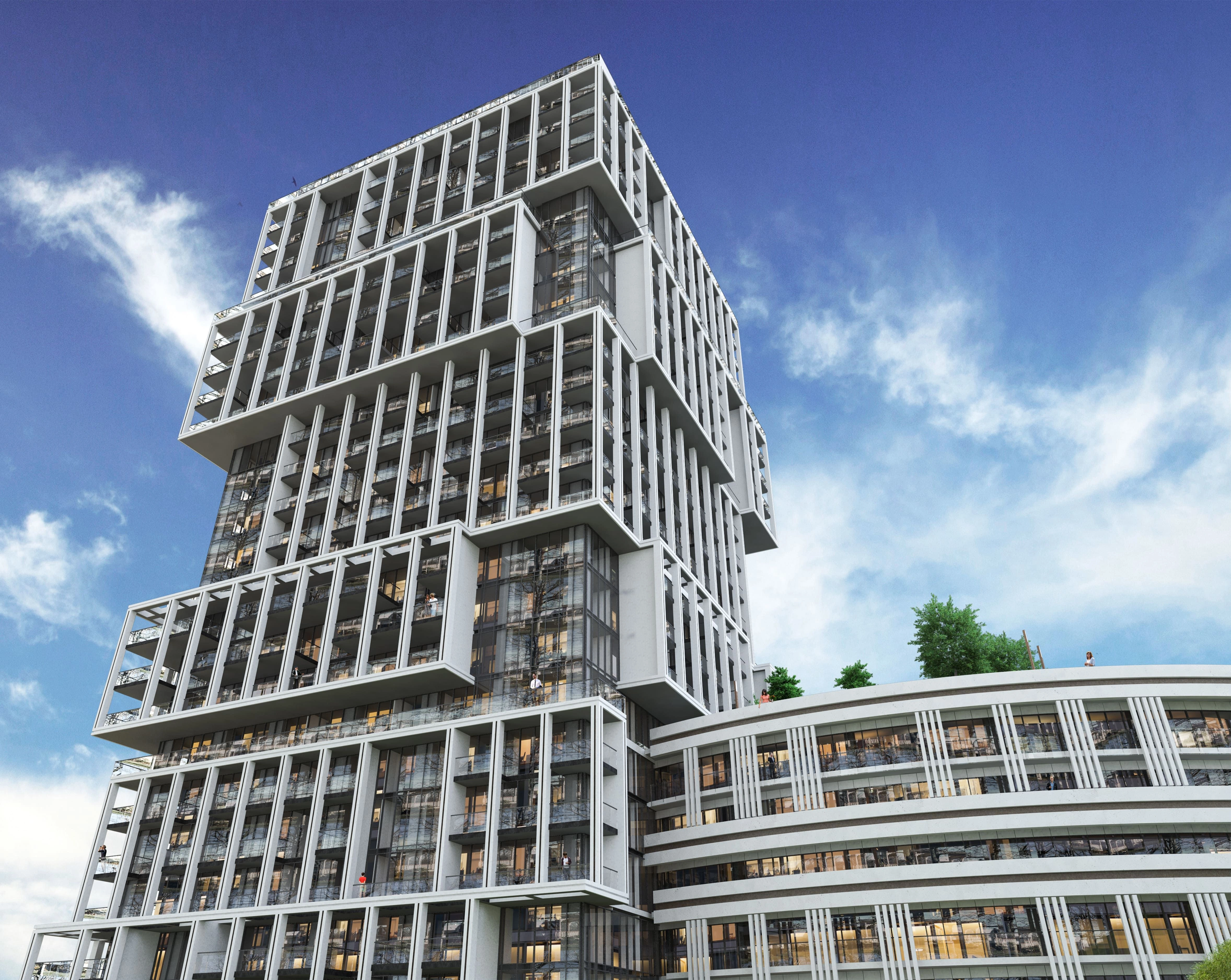 Modern residential complex in an ecologically clean area of Tbilisi