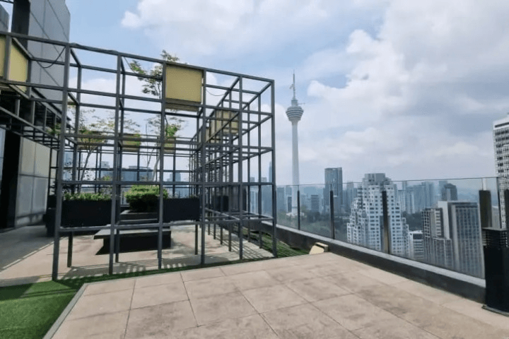 Amplio apartamento 2+1 en el corazón de Kuala Lumpur